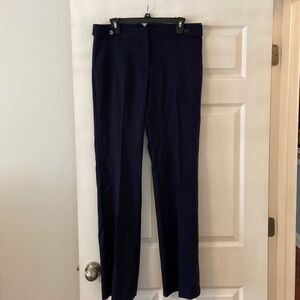 LOFT MARISA TROUSERS SIZE 6T brand new with tag color navy blue inseam 34”